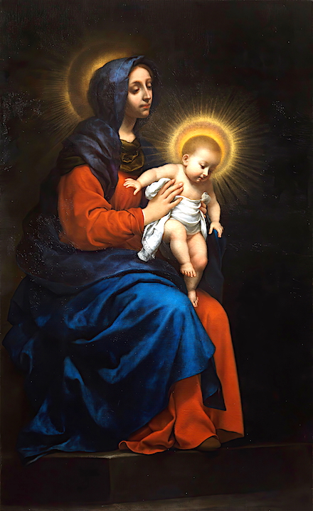 Mary and Jesus